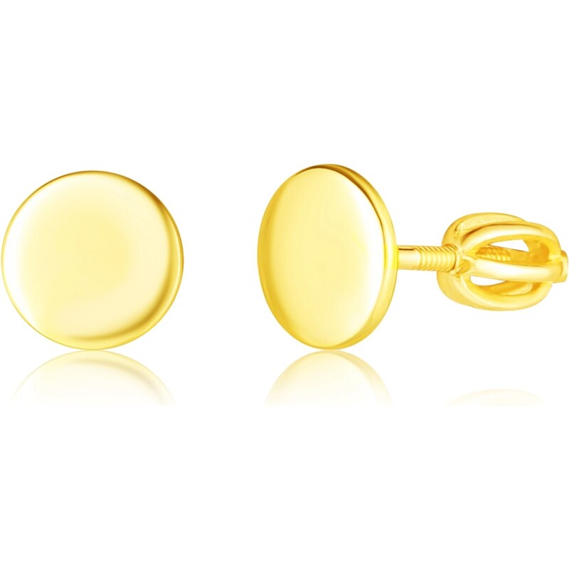 JVD Minimalistické kôstky z pozláteného striebra SVLE3200XH2GOSR 66582768