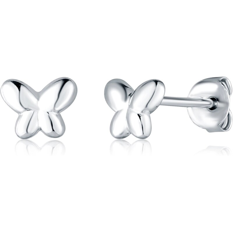 JVD Drobné strieborné náušnice Motýliky SVLE2914X610000 66593112