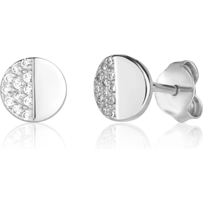 JVD Pôvabné strieborné náušnice kôstky SVLE1171XH2BIPS 66583402