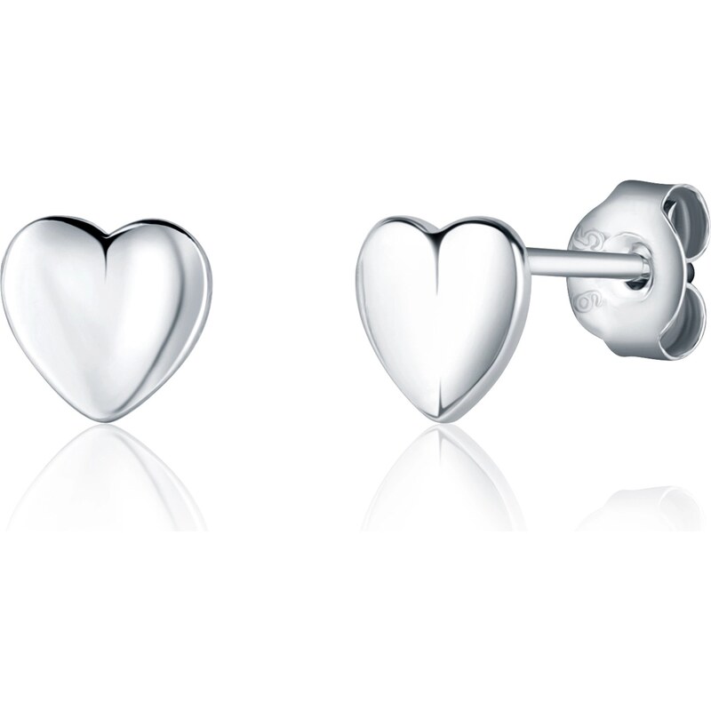 JVD Nežné srdiečkové náušnice zo striebra SVLE2026X610000 66580786