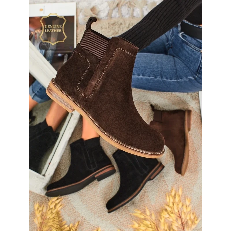 Resti Altesse Ankle Boots in Dark Brown Suede 65927883