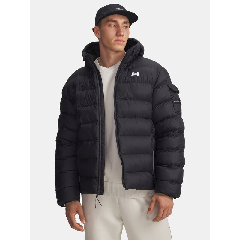 Mens Under Armour UA Sportswear Puff Jacket Jkt-BLK - Mens 65986564