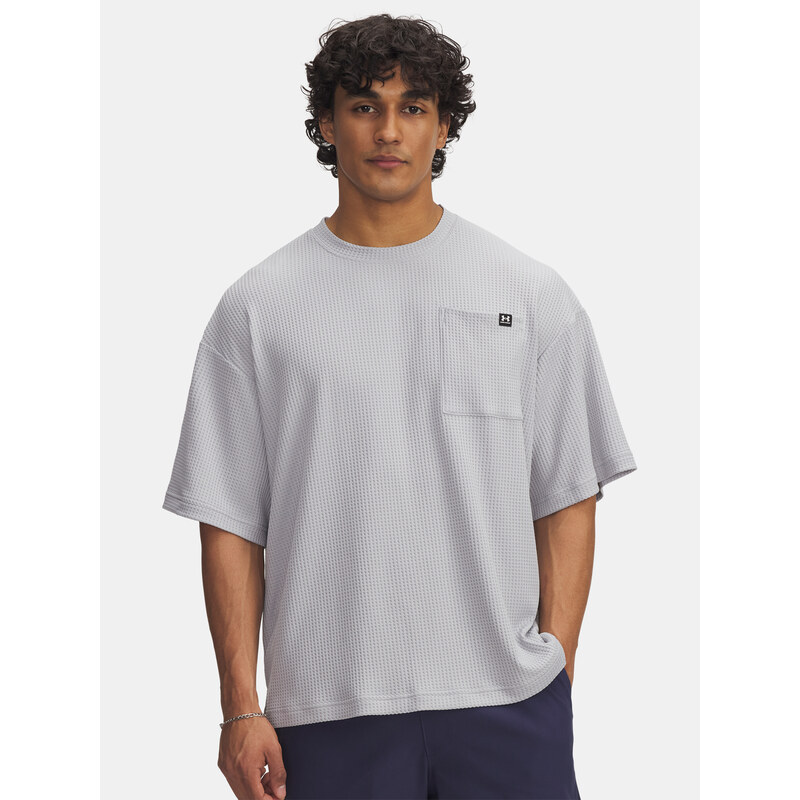 Under Armour UA Rival Waffle Crew-GRY Mens T-Shirt - Mens 65991999