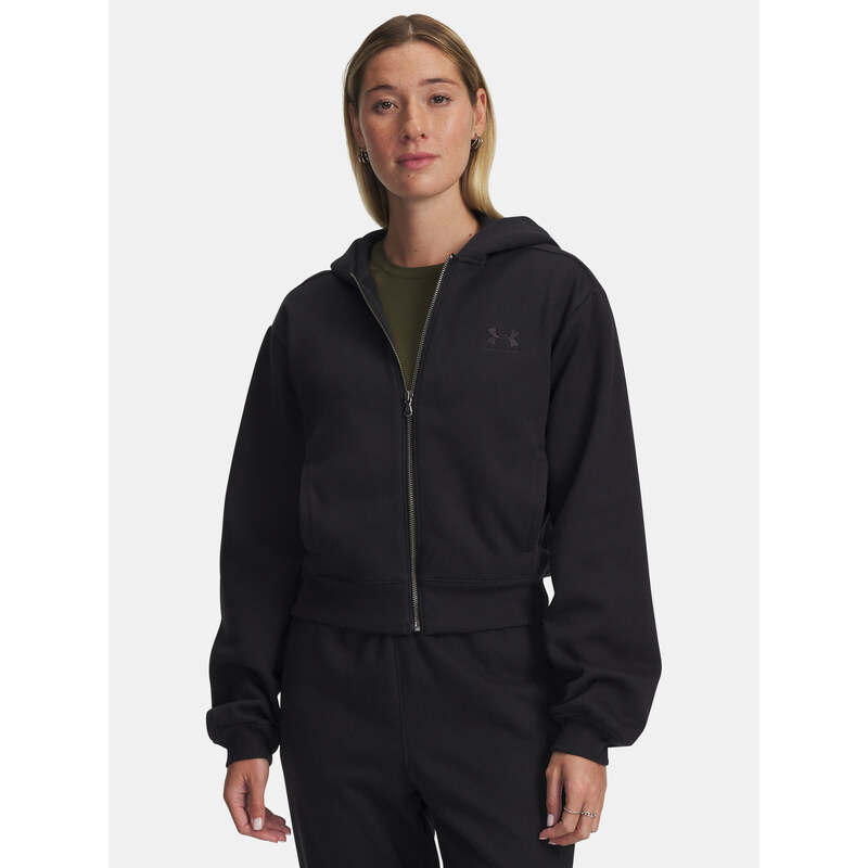 Under Armour UA Icon Vida Flc FZ-BLK Womens Sweatshirt - Womens 65986632
