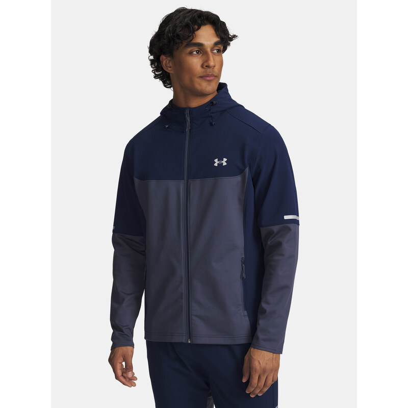 Mens Under Armour Utility Woven Winterized FZ-BLU Jacket - Mens 65986644