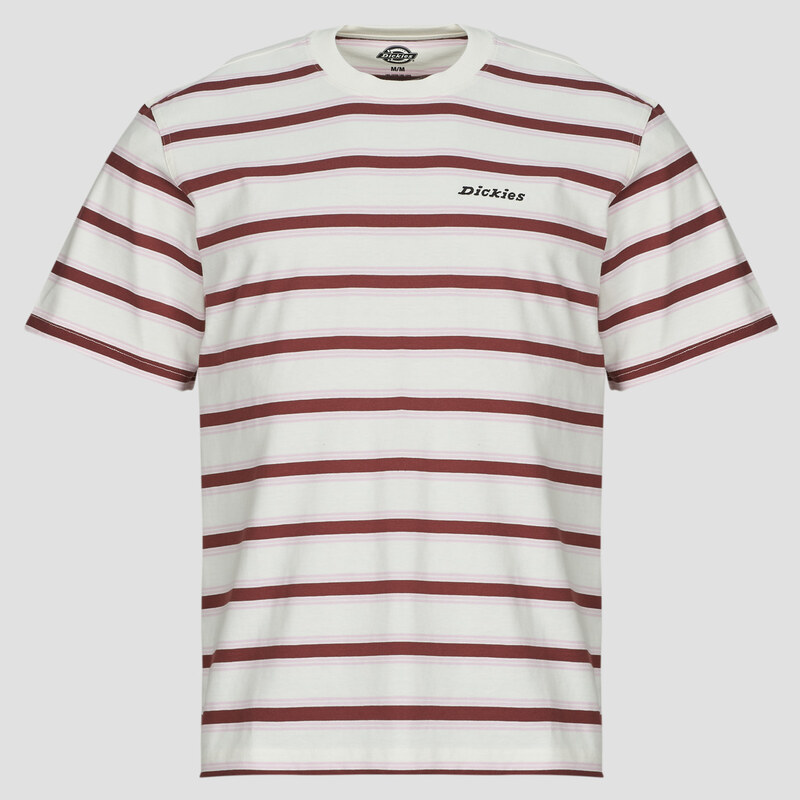 Dickies Tričká s krátkym rukávom YORK STRIPE TEE SS EGRET Dickies 65952904