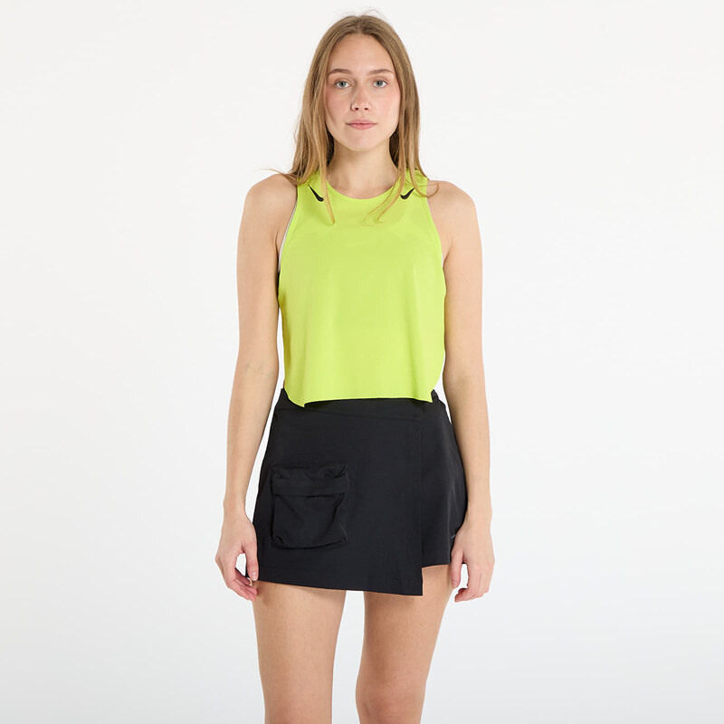 Nike AeroSwift Womens Dri-FIT ADV Cropped Running Tank Top Cyber/ 65931496