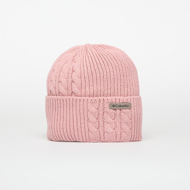 Čiapka Columbia Agate Pass Cable Knit Beanie Eraser Pink Universal 65931552