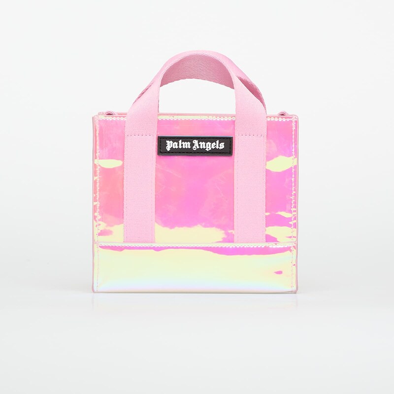 Taška Palm Angels Kids Shiny Mini Tote Pearl Rose/ Black Universal 65931541