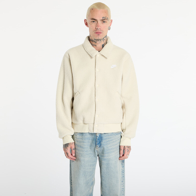 Bunda Nike Sportswear Club Mens High-Pile Fleece Coaches Jacket Lt 65931472