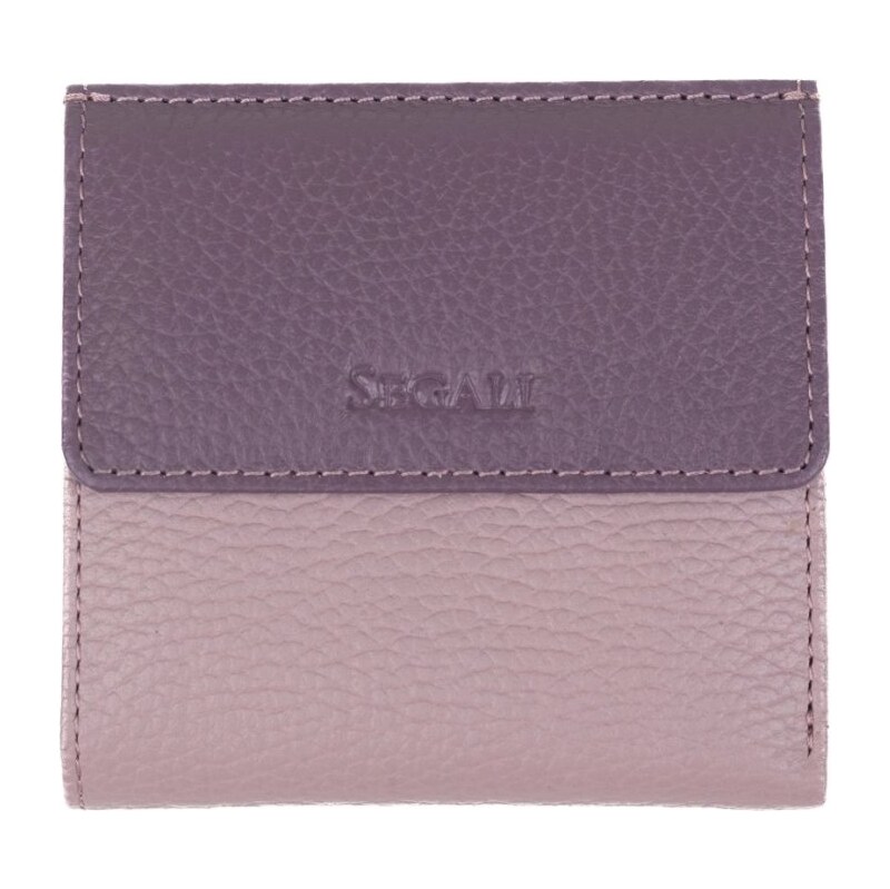 SEGALI Dámska kožená peňaženka 261337 Orchid/Rose wine 65932909