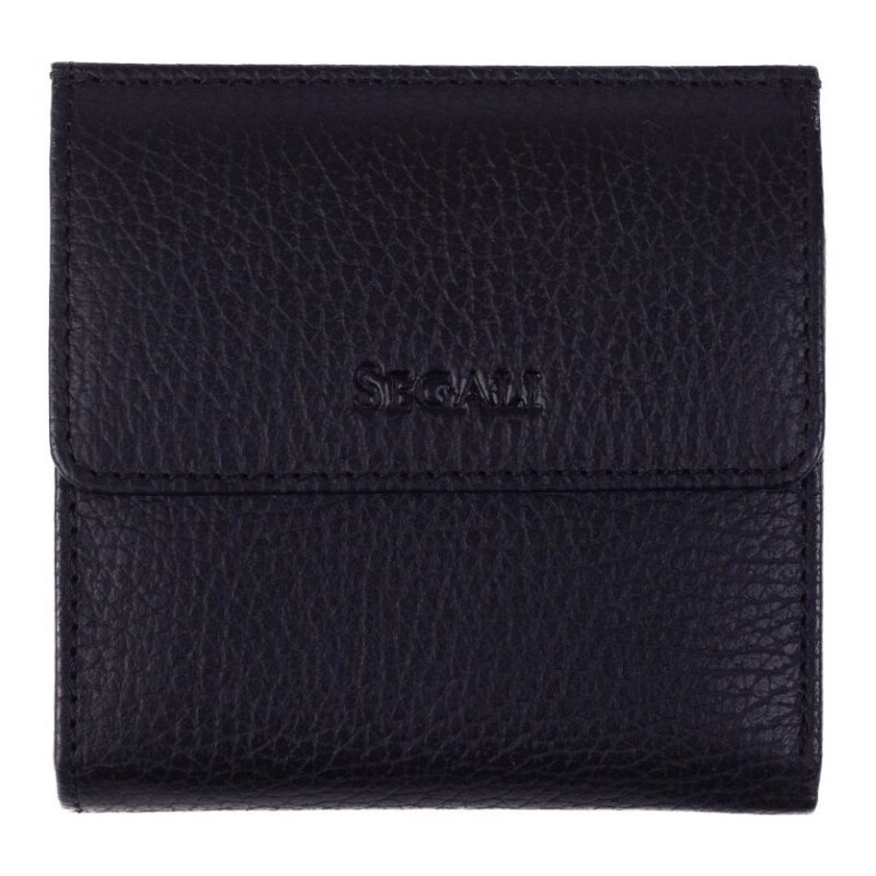 SEGALI Dámska kožená peňaženka 261337 čierna 65932908
