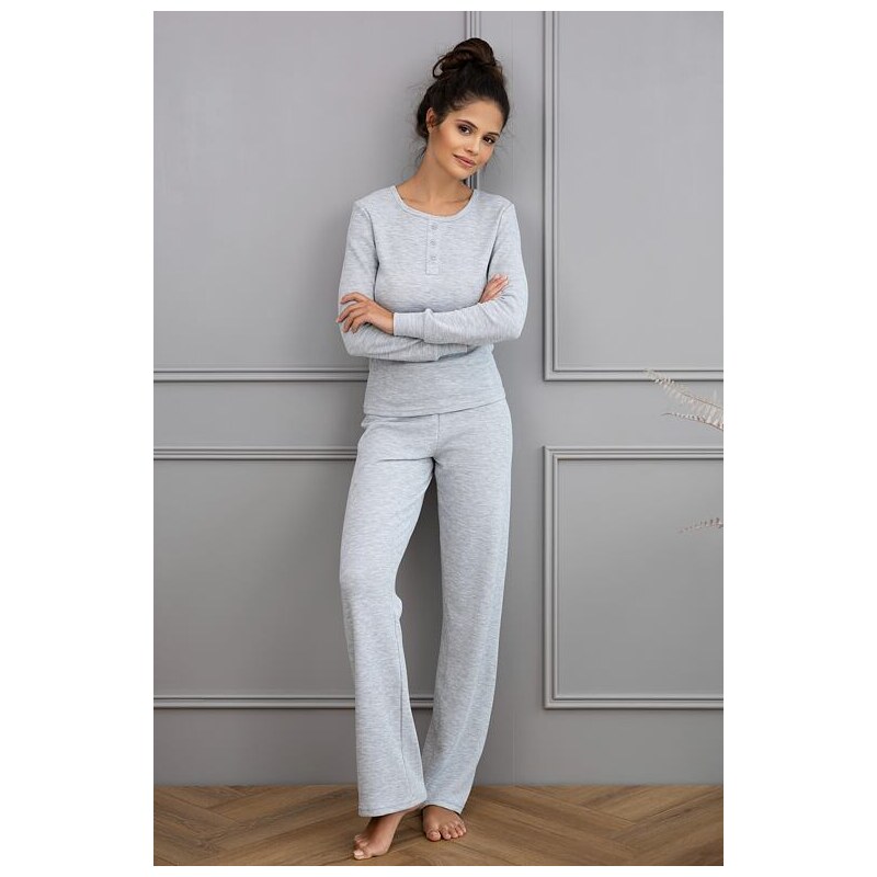 Sensis Bavlnené pyžamo Jade svetlosivé 66060728