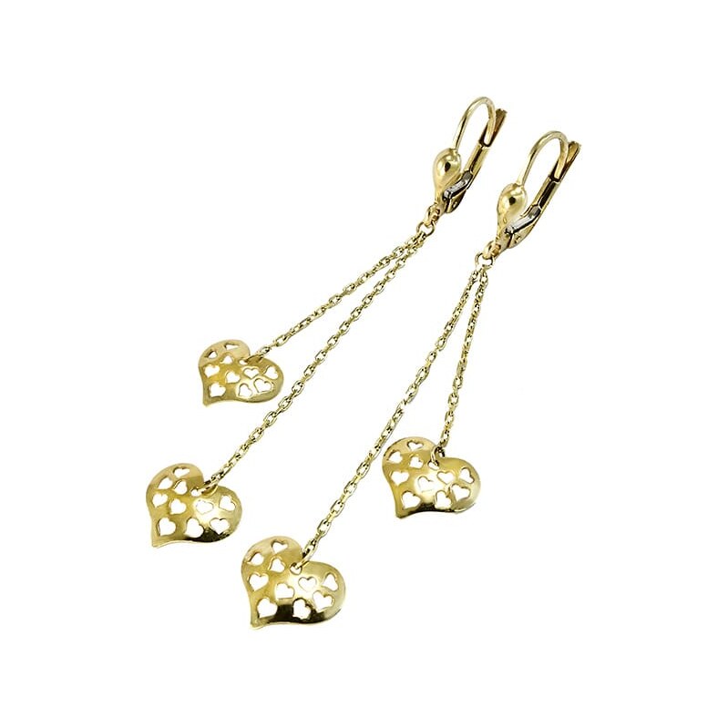 Zlaté náušnice Glare 507 65932944