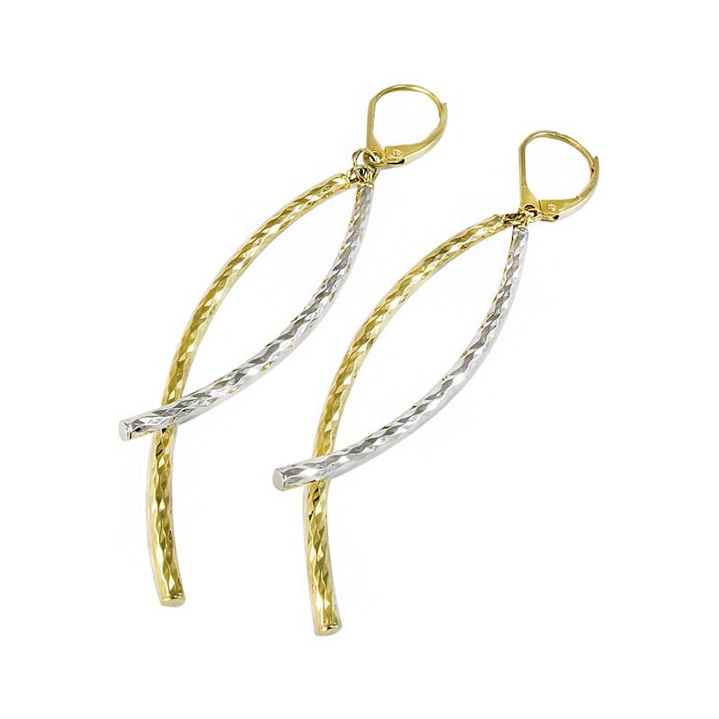 Zlaté náušnice Glare 502 65932939