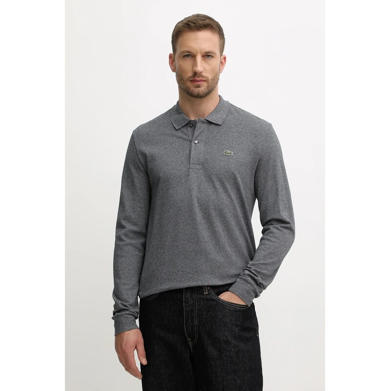 Bavlnené tričko s dlhým rukávom Lacoste 65968873