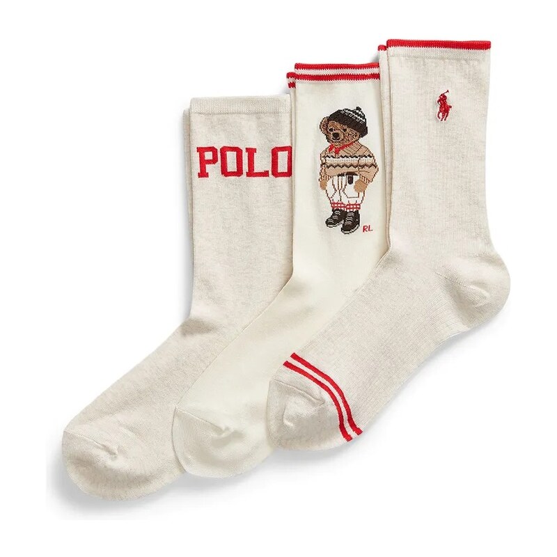 Ponožky Polo Ralph Lauren 3-pak 65960298