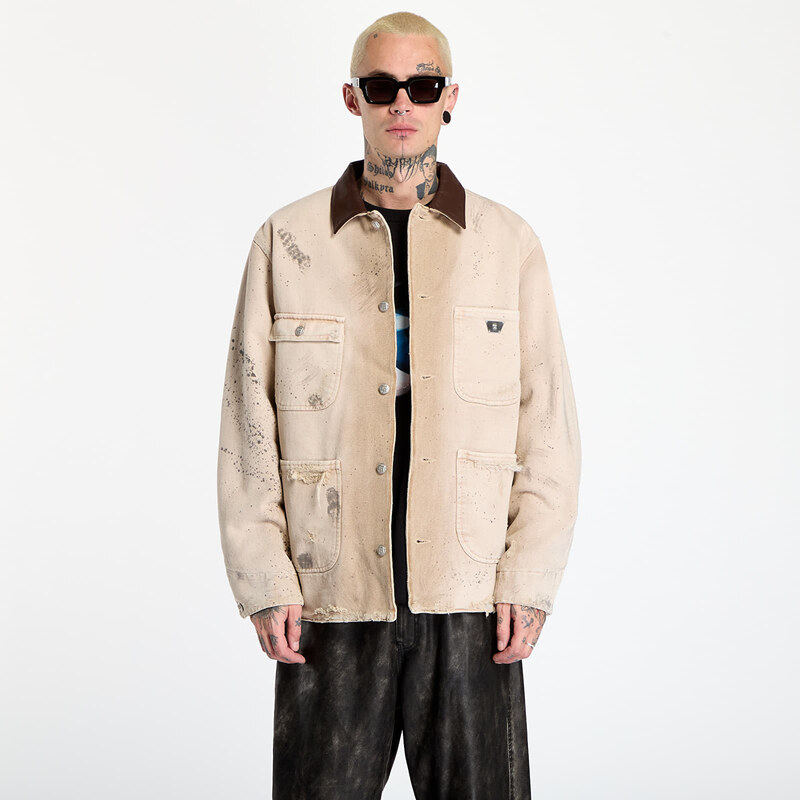 Bunda MISBHV Marfa Twill Work Jacket Dusted White L 65952969