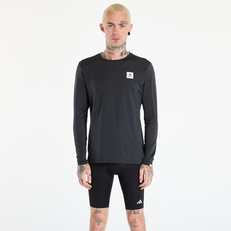 Tričko SAYSKY Reflective Logo Pace Long Sleeve Black L 65952992
