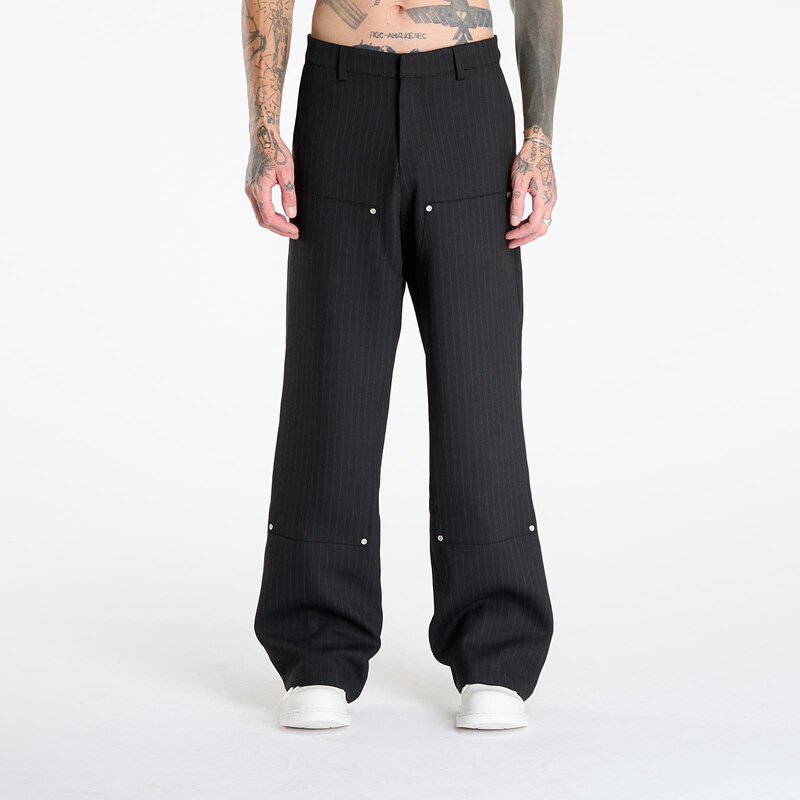 Kalhoty MISBHV Pinstripe Carpenter Trousers Black 54 65952974