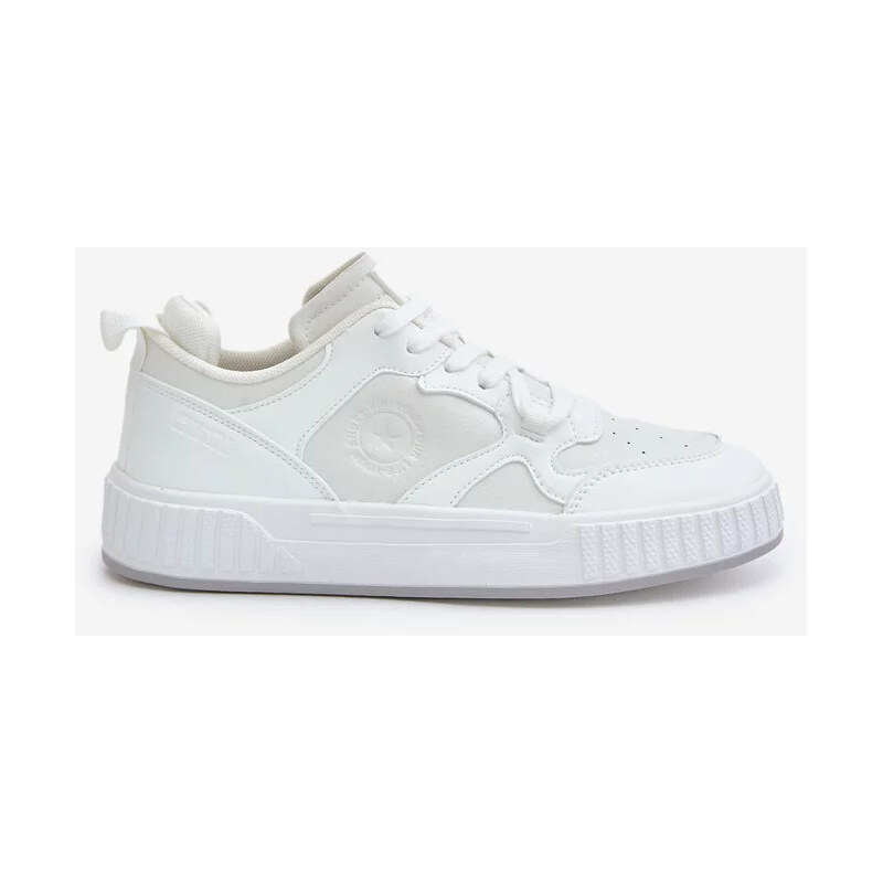 Big Star Shoes Pánske tenisky z eko kože Big Star White 57847932