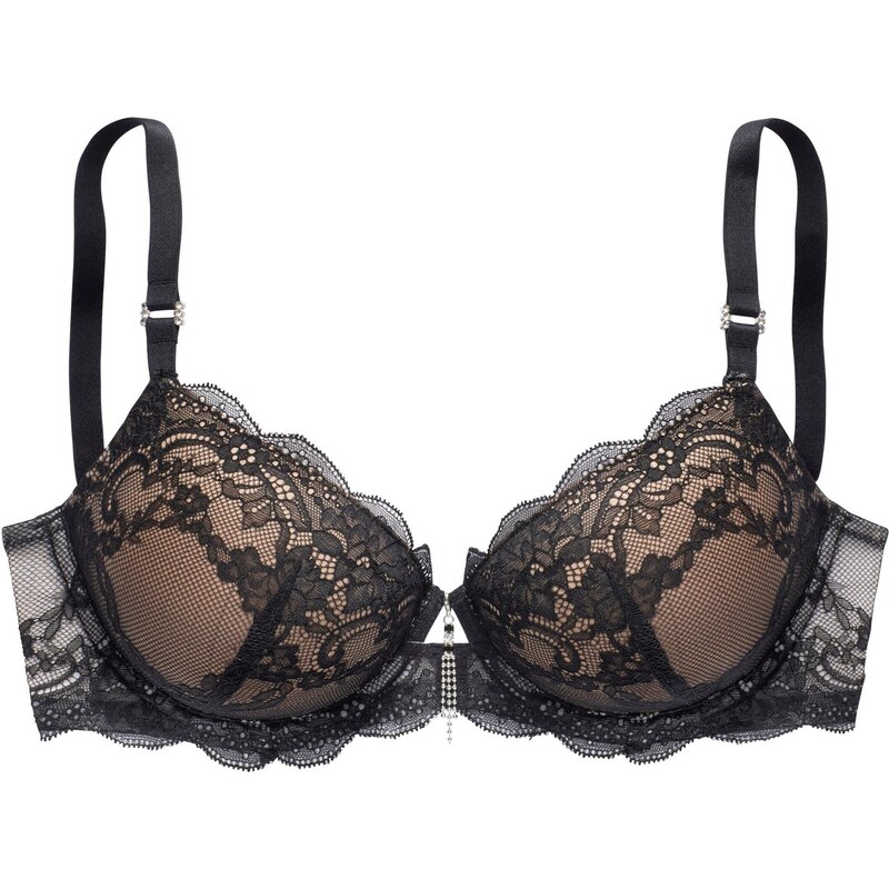 LASCANA Podprsenka béžová / čierna 65966526