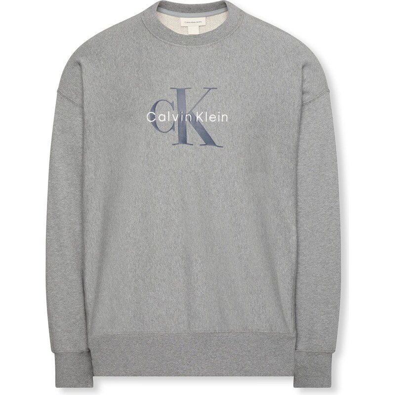 Calvin Klein Jeans Mikina antracitová / tmavosivá / biela 65966752