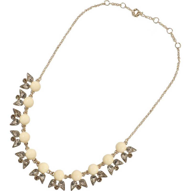 SOHI Retiazka Mallory krémová / zlatá 65966436