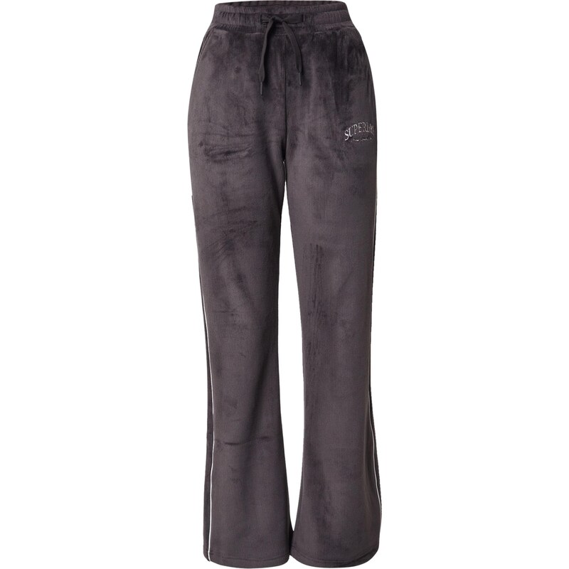 Superdry & Co Nohavice Country Club čierna / biela 65966903