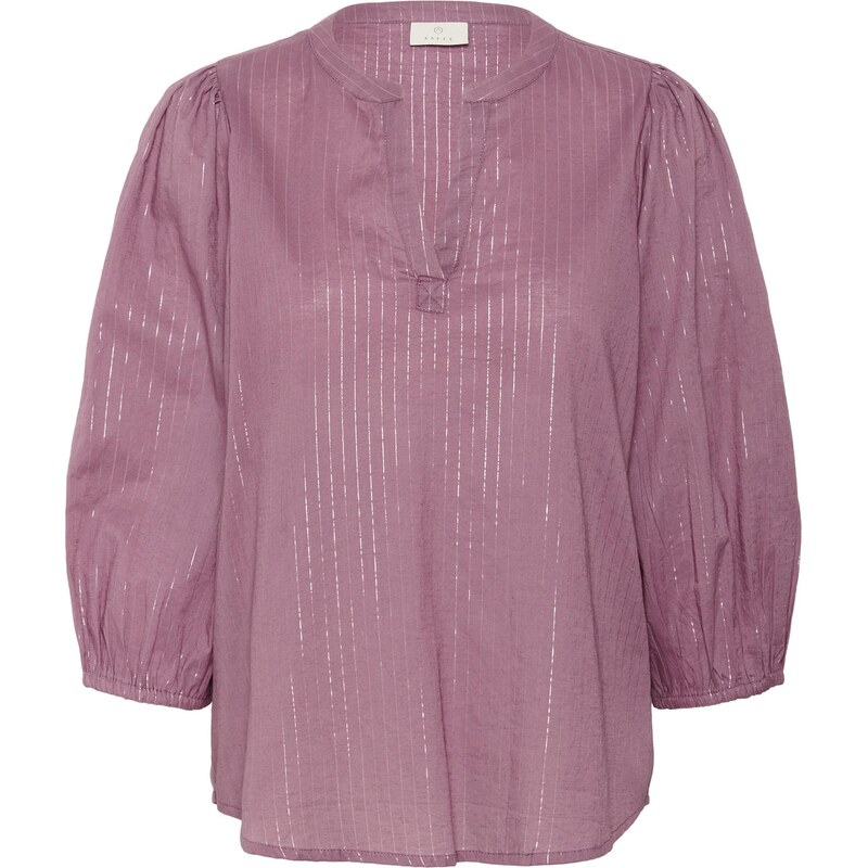 Kaffe Blúzka KAluise svetlofialová / strieborná 65966927