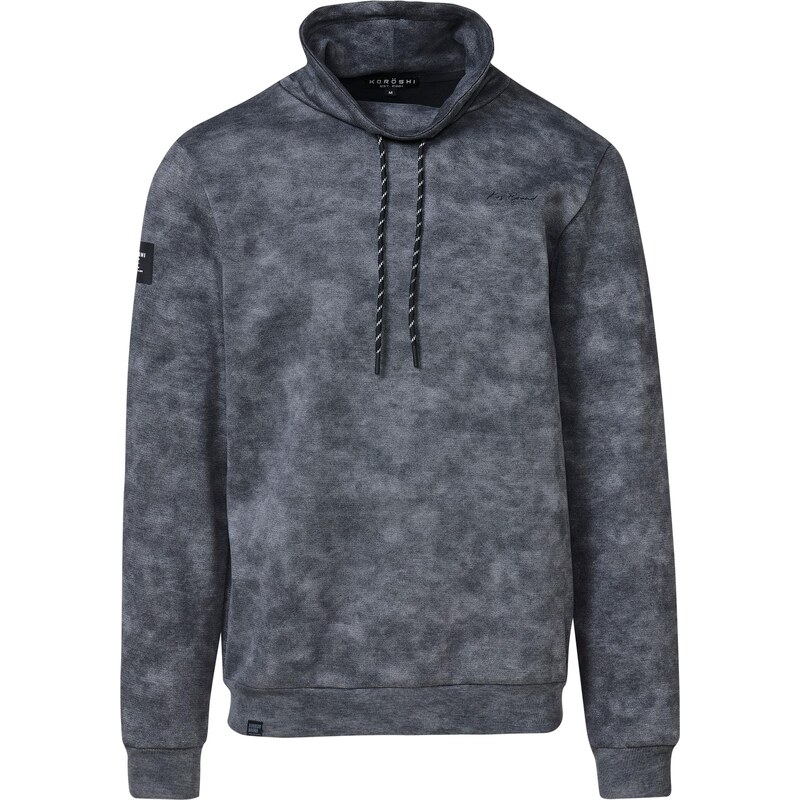 KOROSHI Mikina sivá melírovaná 65966920