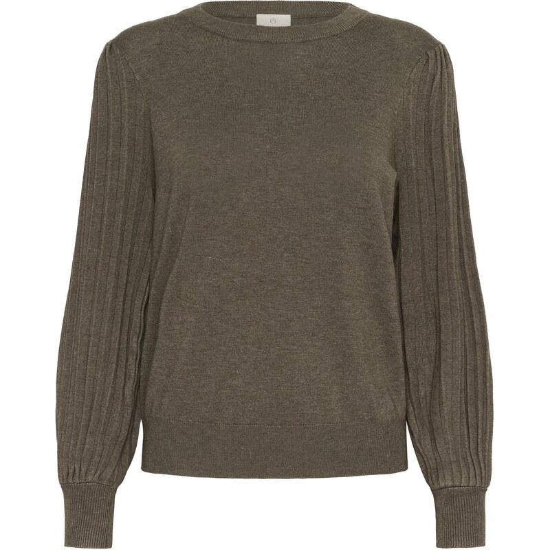 Kaffe Sveter KALone hnedá melírovaná 65966928