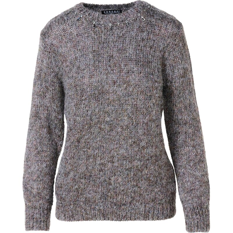 KOROSHI Sveter sivá 65966955