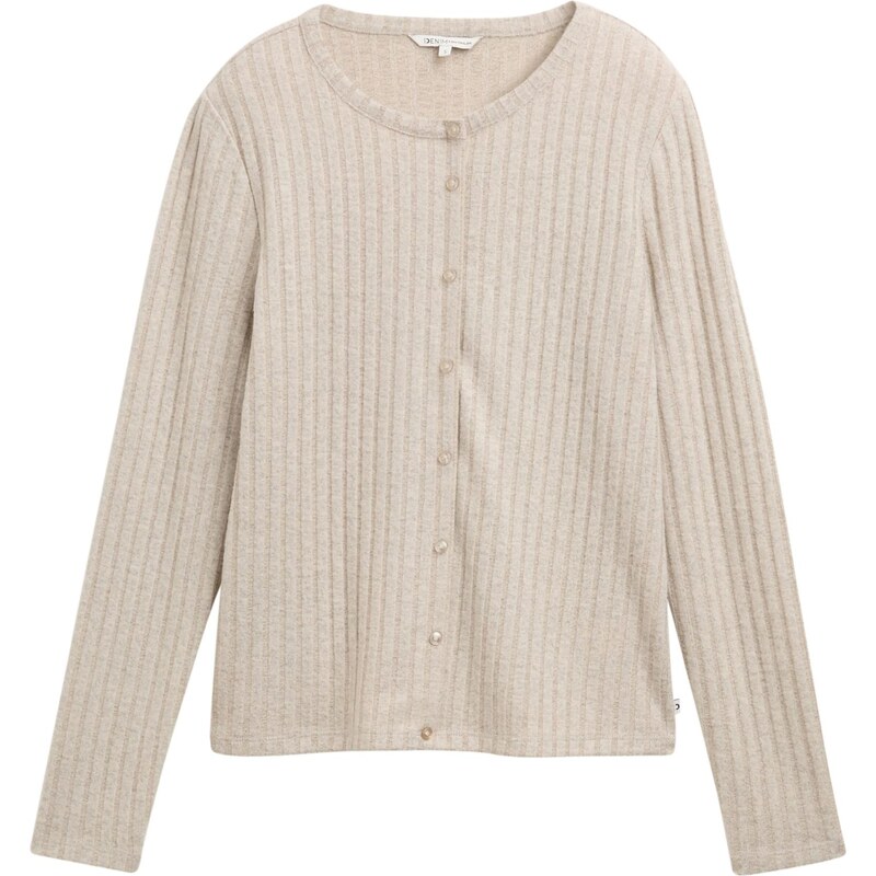 TOM TAILOR DENIM Kardigán krémová 65967022