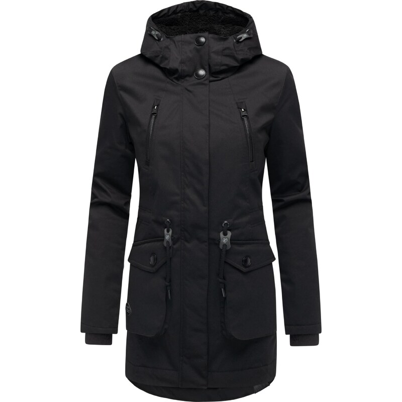 Ragwear Zimná bunda Ellsa čierna 65967168