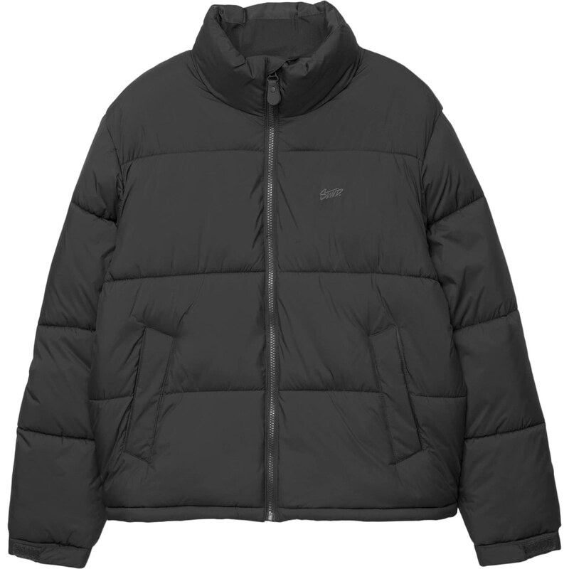 Pull&Bear Zimná bunda STWD čierna 66038612