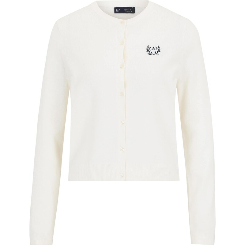 Gap Petite Kardigán čierna / biela 65967512