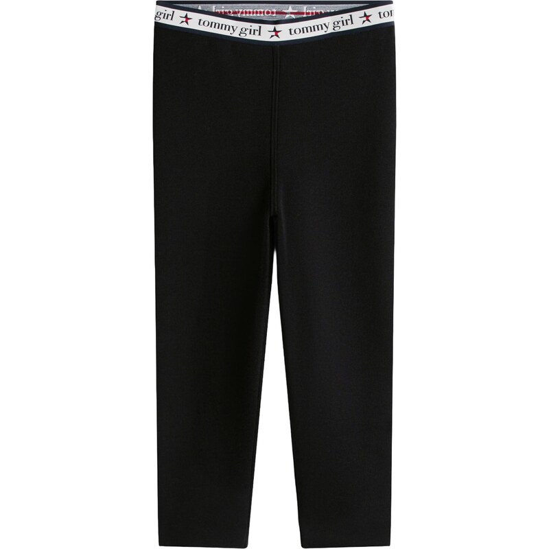 Tommy Jeans Legíny čierna / biela 66010087
