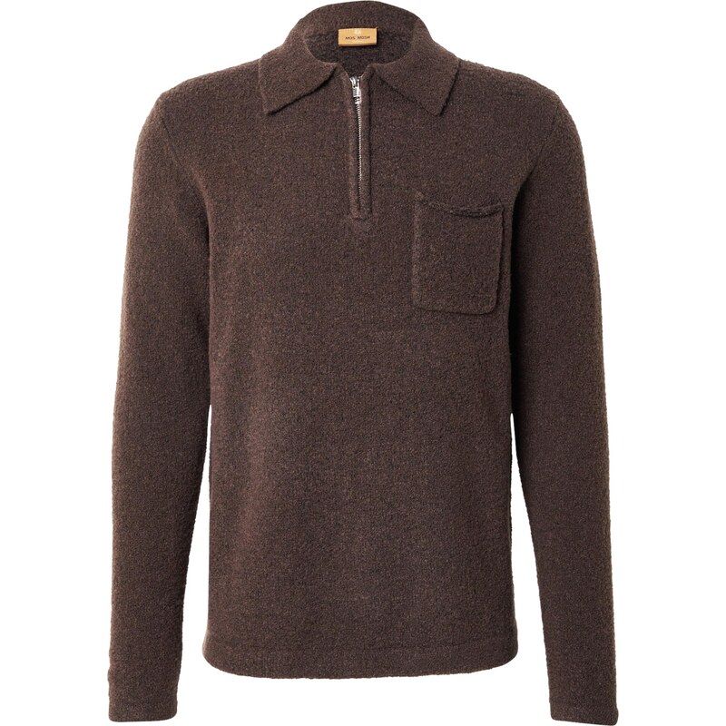 MOS MOSH Sveter MMGRyan čokoládová 65967561