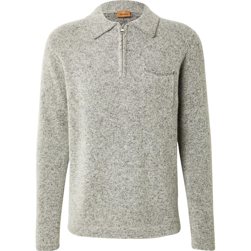 MOS MOSH Sveter MMGRyan svetlosivá 65967560