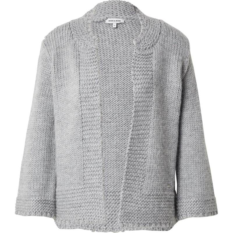 MORE & MORE Kardigán svetlosivá 65967653