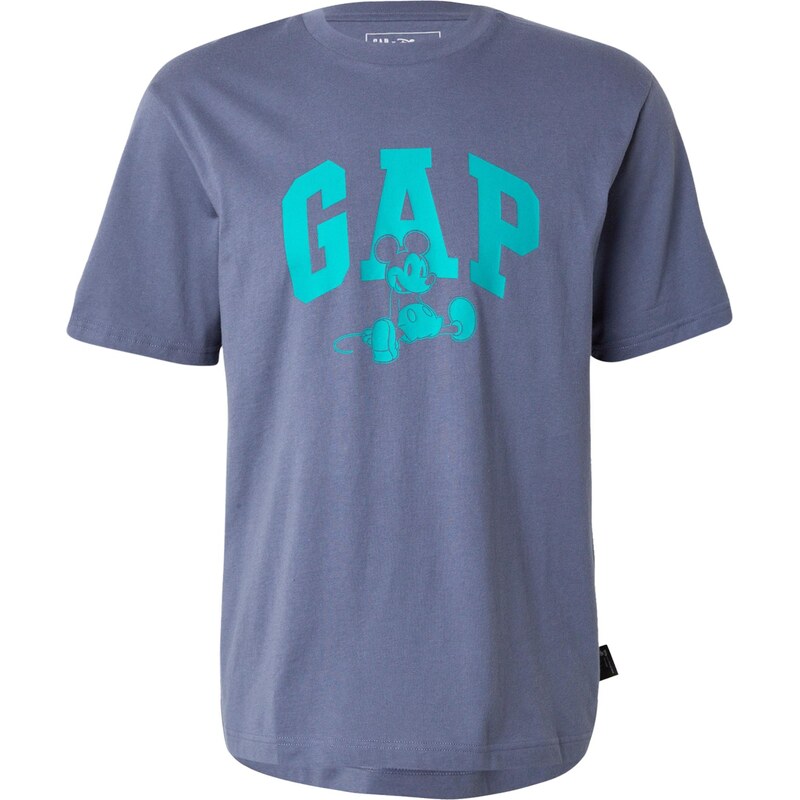 GAP Tričko námornícka modrá / nefritová 65967703