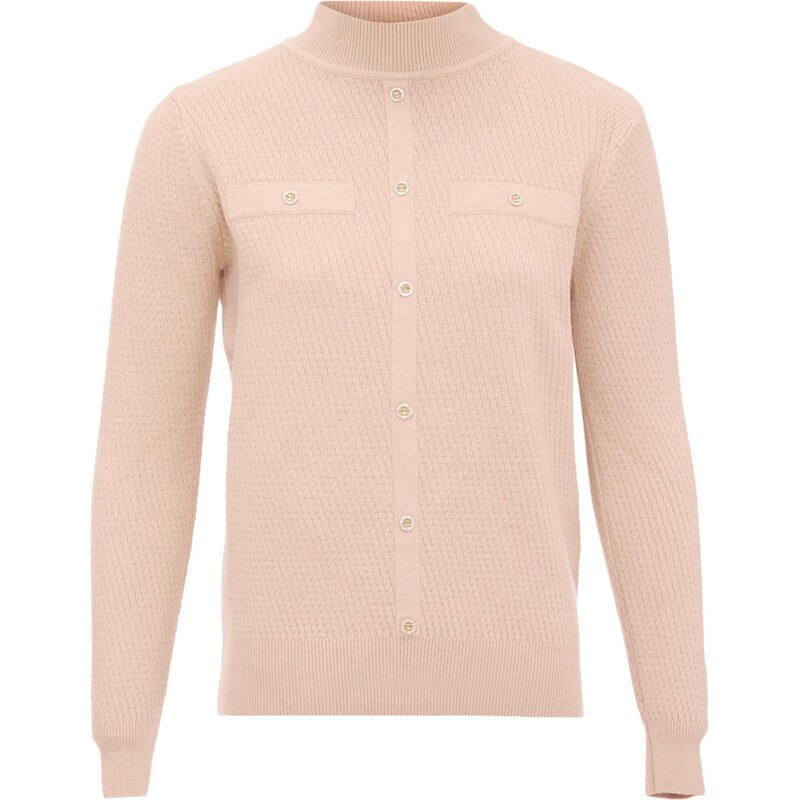 carato Sveter zlatá / ružová / priehľadná 65966315