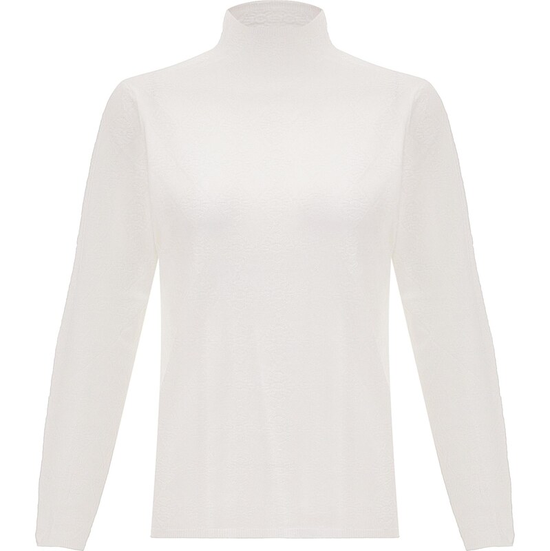 LEOMIA Sveter biela 65966341