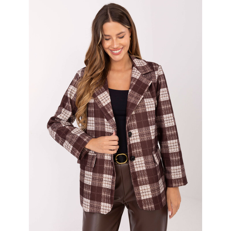 RUE PARIS Jacket-MI-MA-4195.18-Brown 65960466