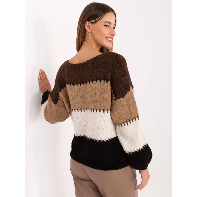 Italy Moda Sweater-MI-SW-2309.95-brown 65960475