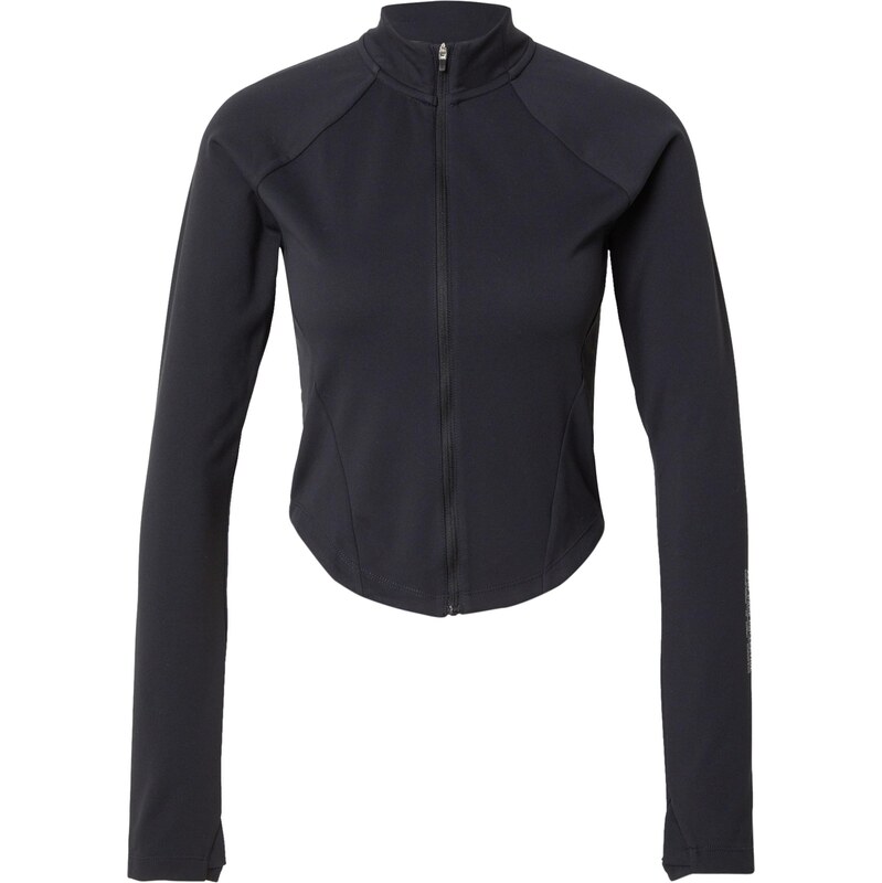 ICANIWILL Športová mikina so zipsom Mirage čierna 65967152