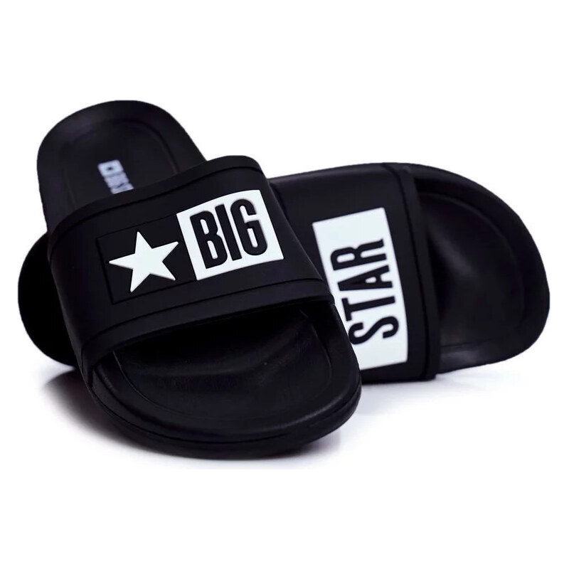 Big Star Shoes Pánské pantofle Big star - černé 49786130