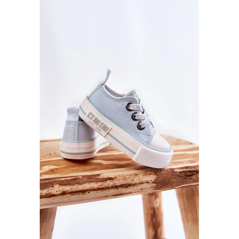 Big Star Shoes Dětské látkové tenisky BIG STAR KK374053 Modrá 55727294