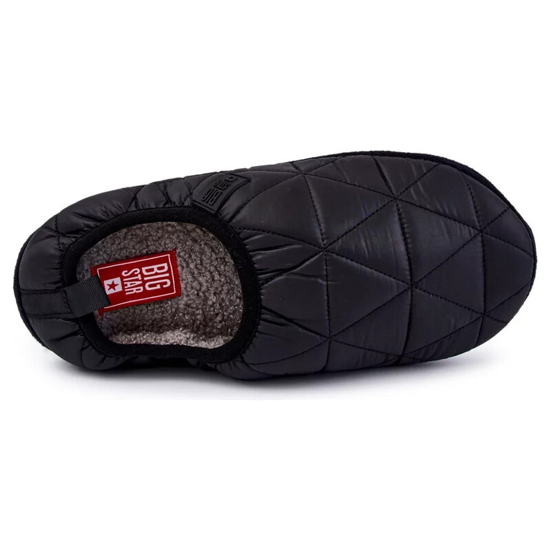 Big Star Shoes Pánské pantofle Big Star KK174365 Černé 55727359